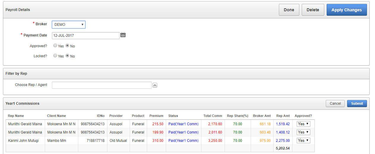 Create Payrolls and Automatically Generate Payslips